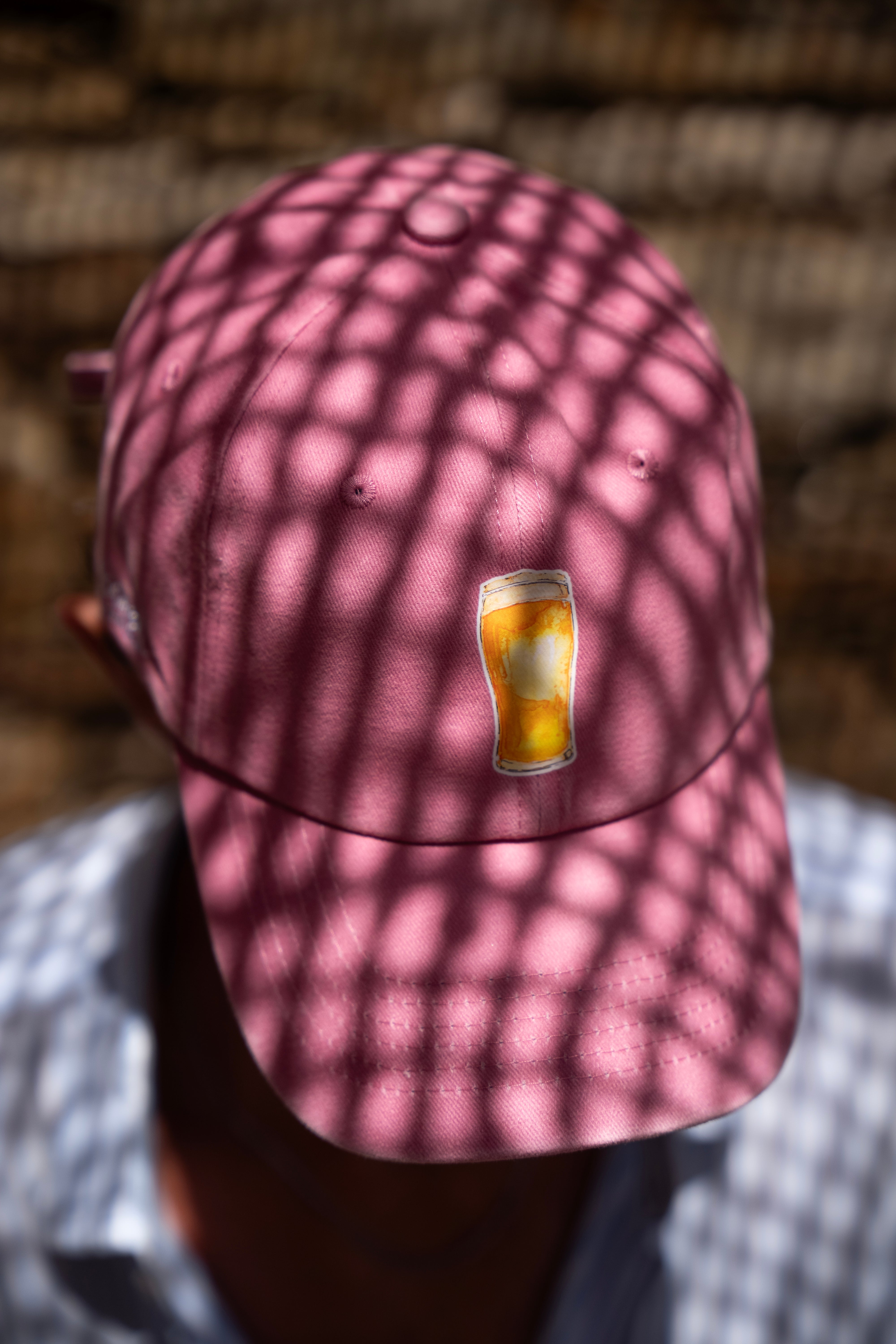 Washed Pint Pink Cap